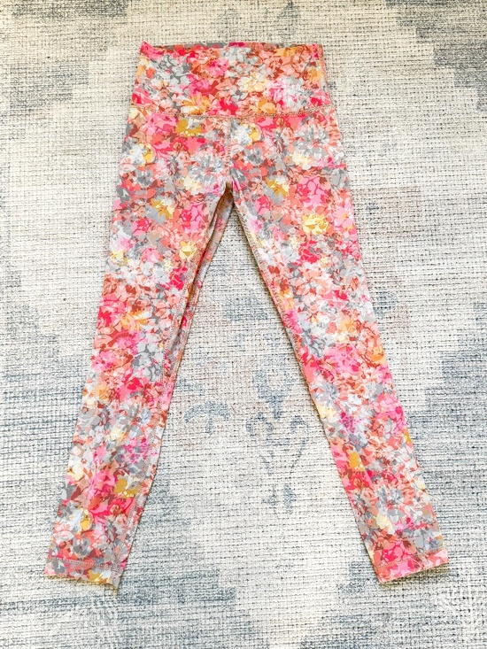 lululemon athletica Pants - Lululemon Align High-Rise Pant 28” Inflorescence Multi Floral Size 6